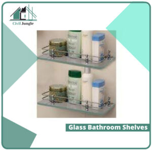 Glass Bathroom Shelves