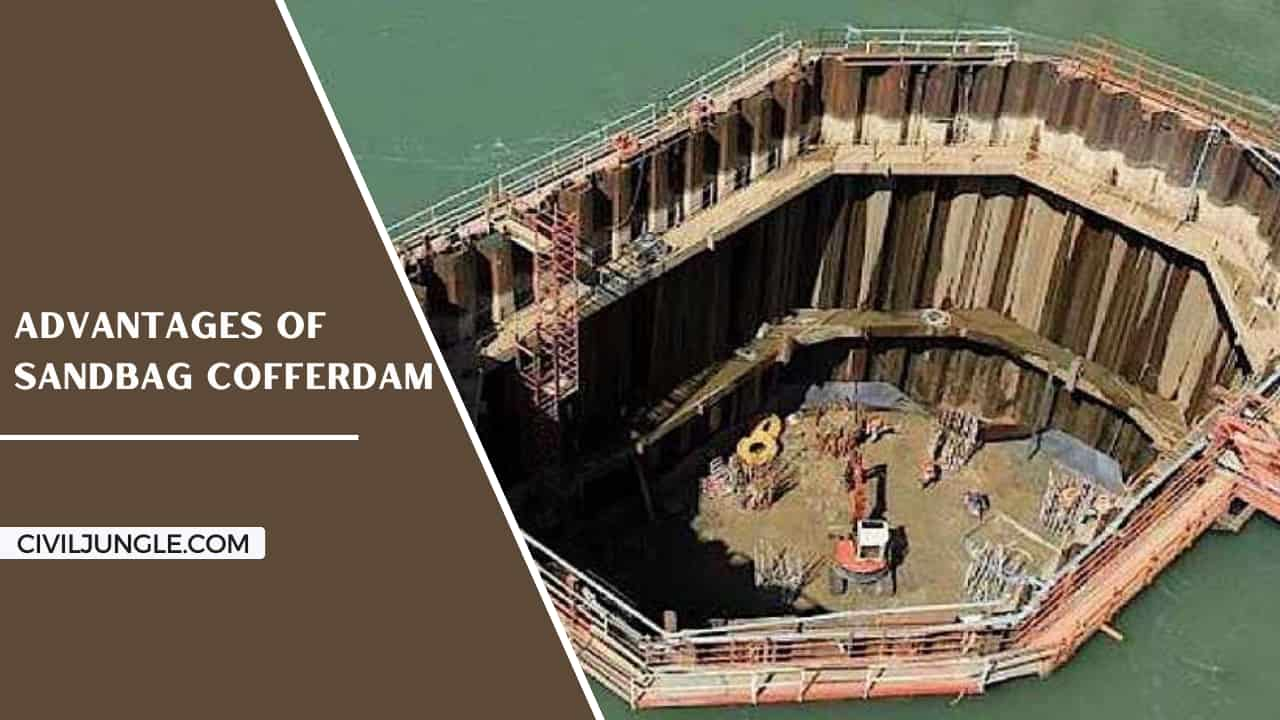 Advantages of Sandbag Cofferdam