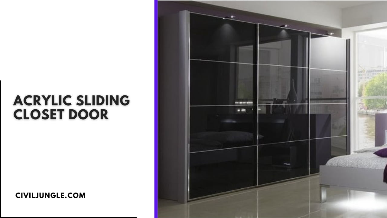 Acrylic Sliding Closet Door