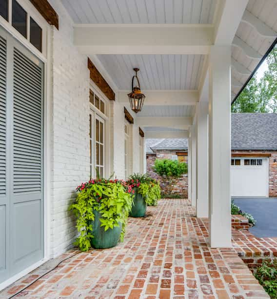 Brick Porch