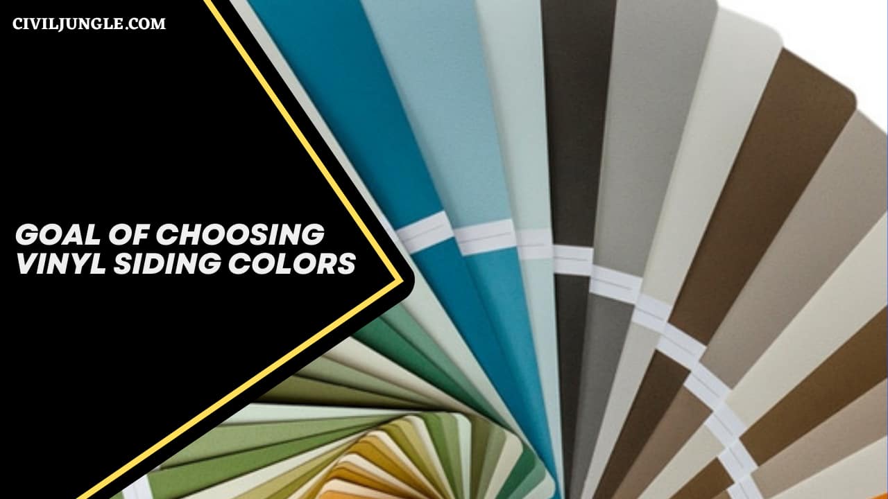 Goal of Choosing Vinyl Siding Colors