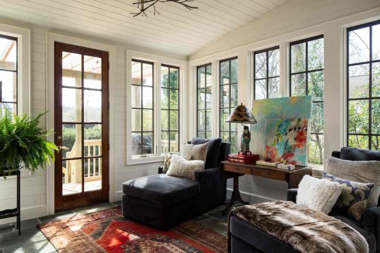 Sunroom Ideas on a Budget | Sunrooms with Classic Style - Civil Jungle