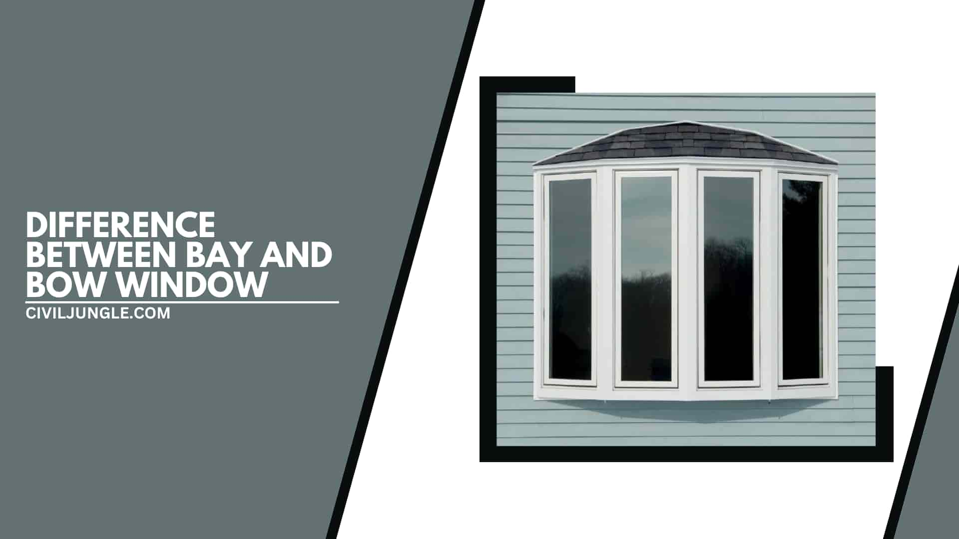 Difference Between Bay and Bow Window