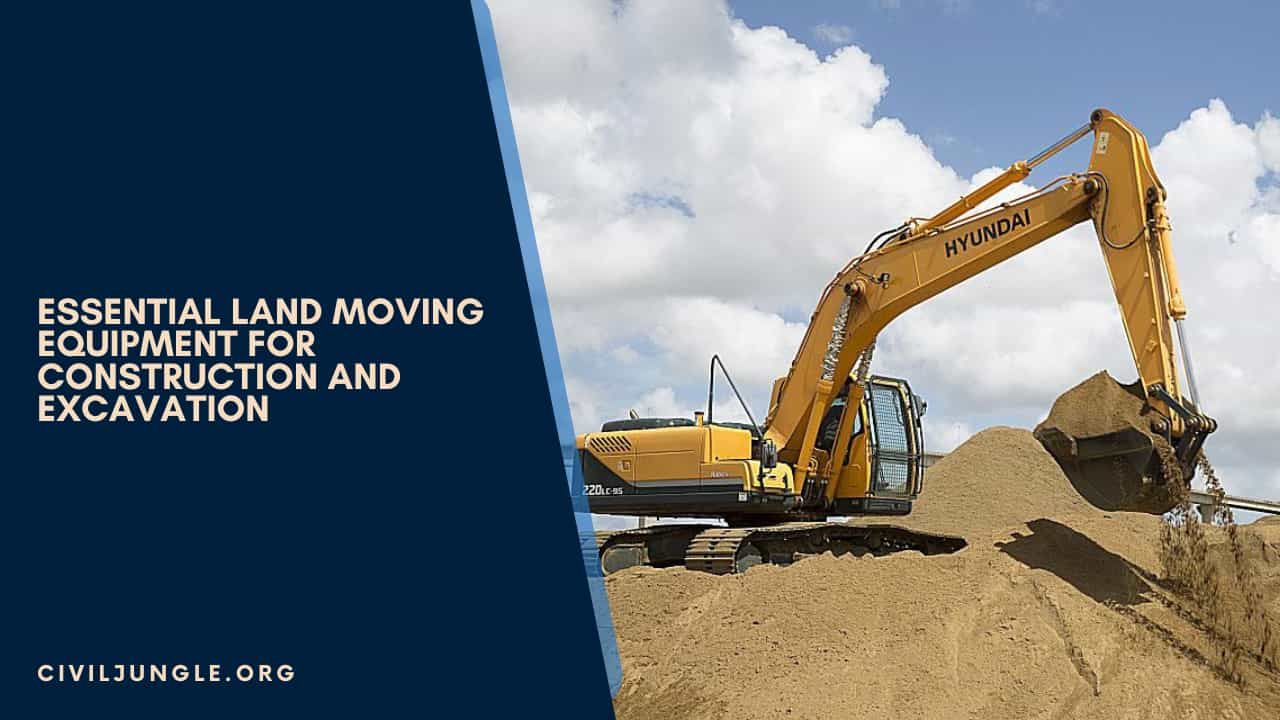 Essential Land Moving Equipment for Construction and Excavation