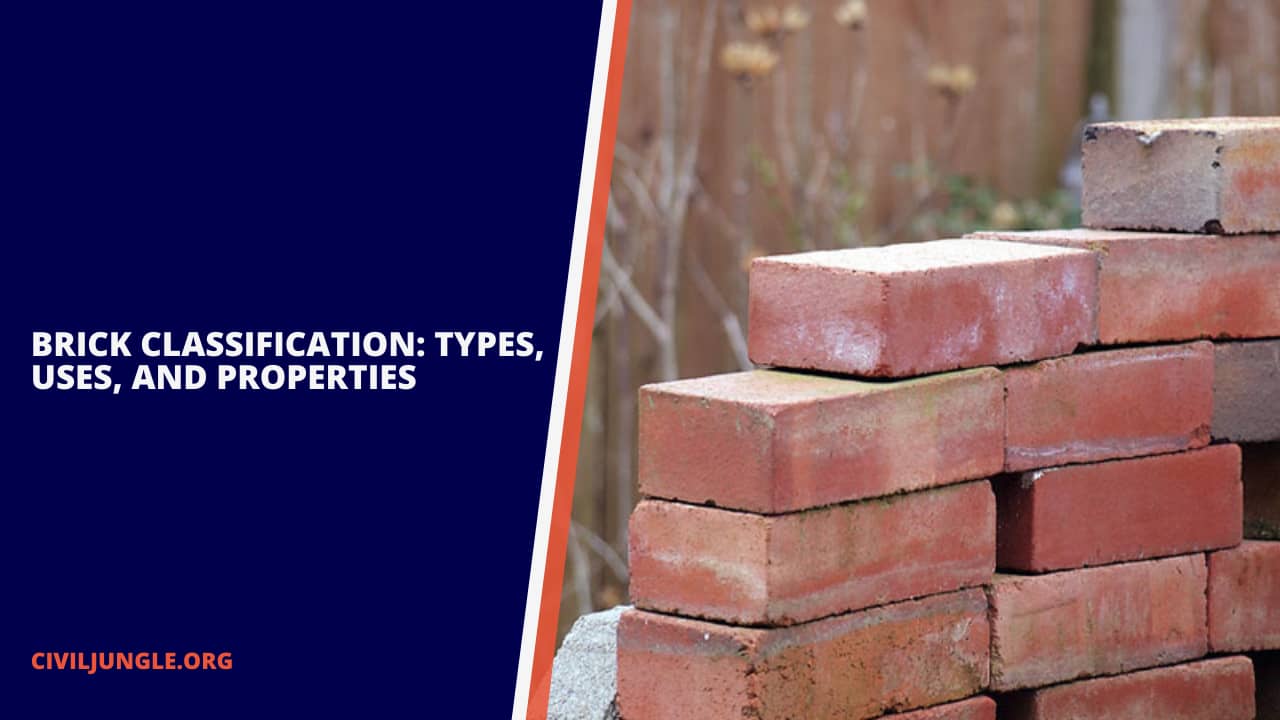 Brick Classification: Types, Uses, and Properties