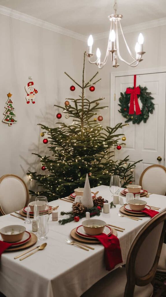Dining Room Christmas Decorations