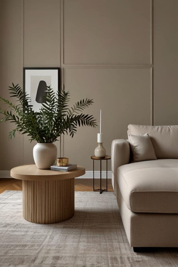 Luxury Modern Living Room with Elegant Finishes